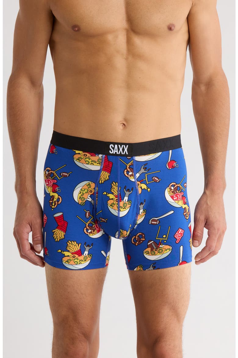 Ultra Super Soft Boxer Briefser Briefs, Main, color, SOUPER BOWL-COBALT