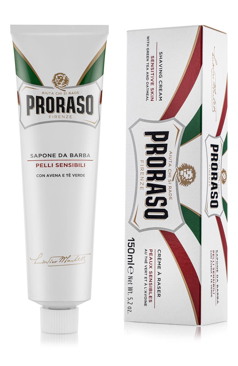 Proraso Men's Grooming Shaving Cream for Sensitive Skin, Alternate, color, 