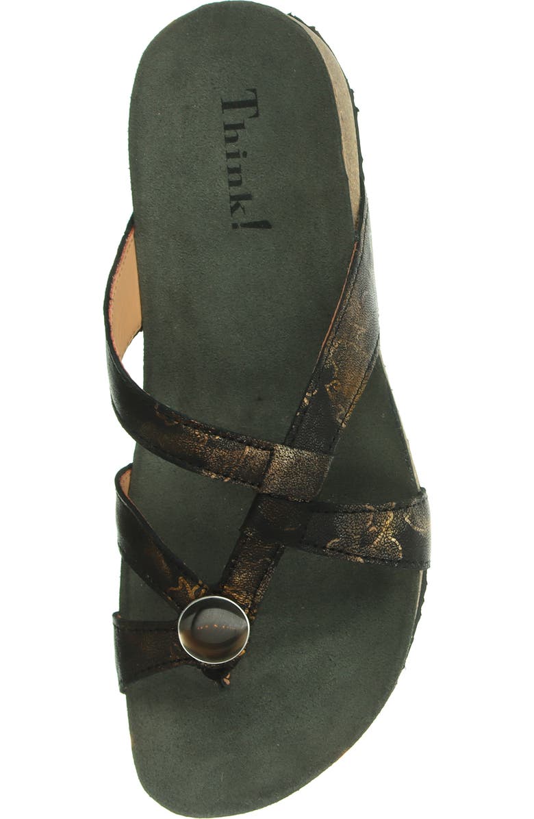 Think! 'Julia' Sandal, Alternate, color, Black