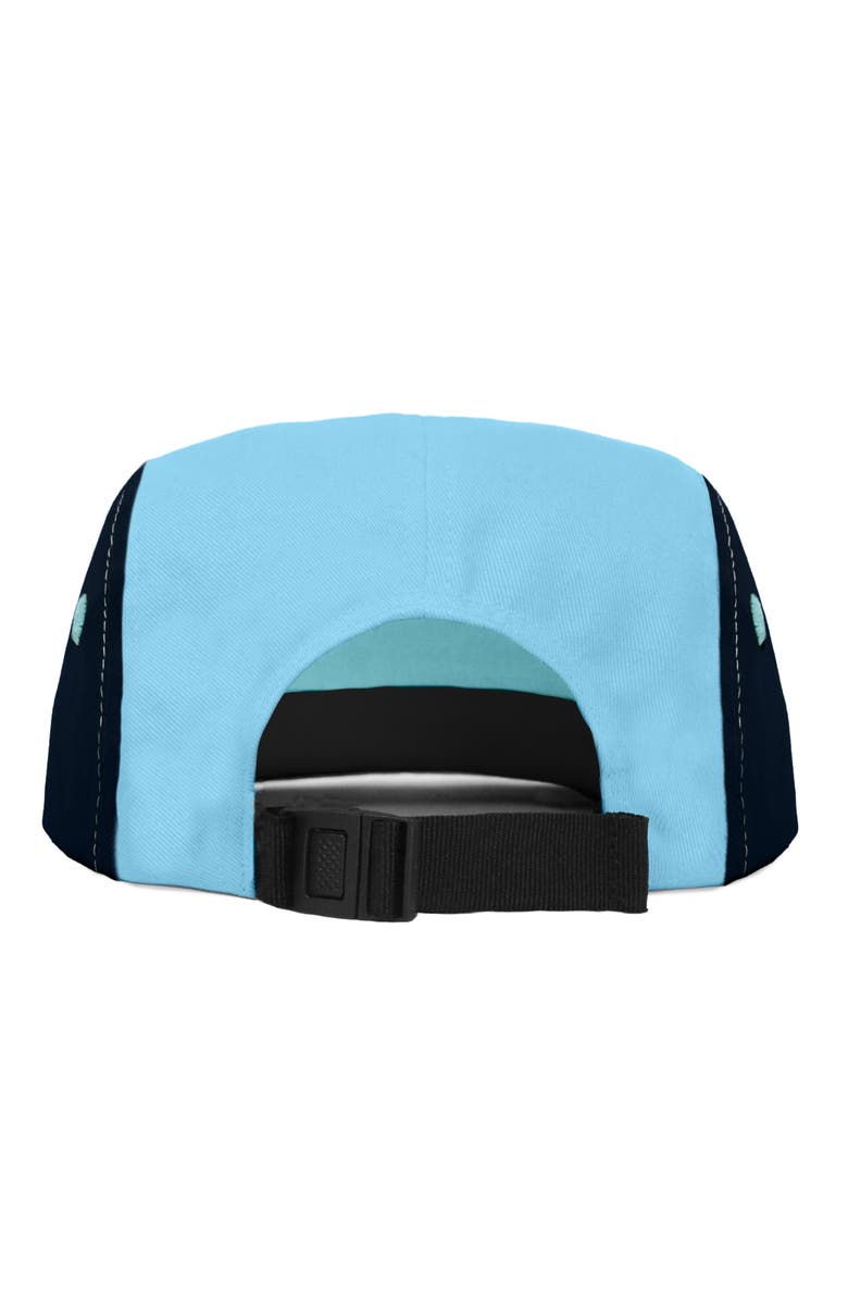 Dalix Mens Ghost 5 Panel Camper Hat, Alternate, color, Light Blue