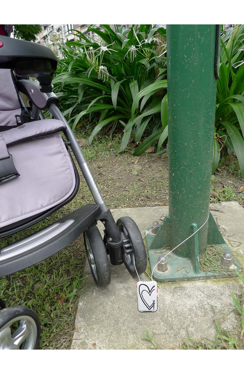 BuggyGear Travel Ready Stroller Lock, Alternate, color, White