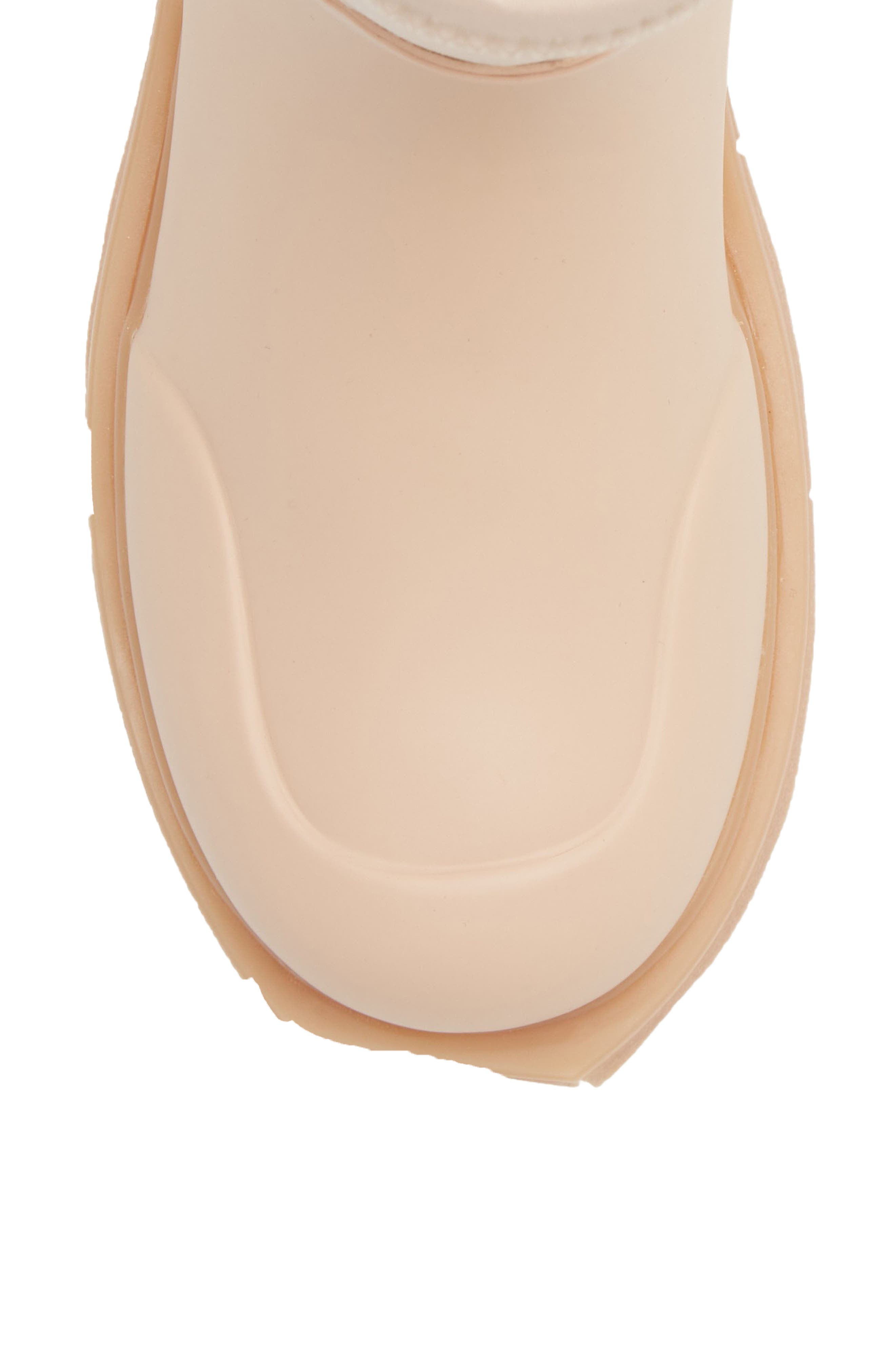 Off-White Sponge Rubber Rain Boot, Alternate, color, 