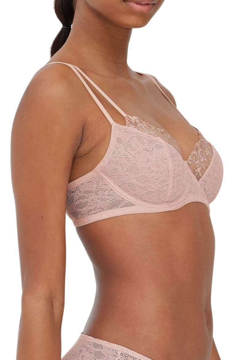 Paradise Underwire Bra, Alternate, color, ROMNCE CMB
