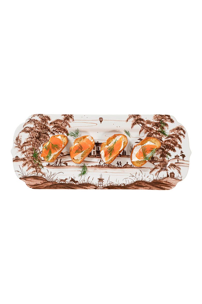 Country Estate Harvest Hostess Tray, Alternate, color, SEPIA