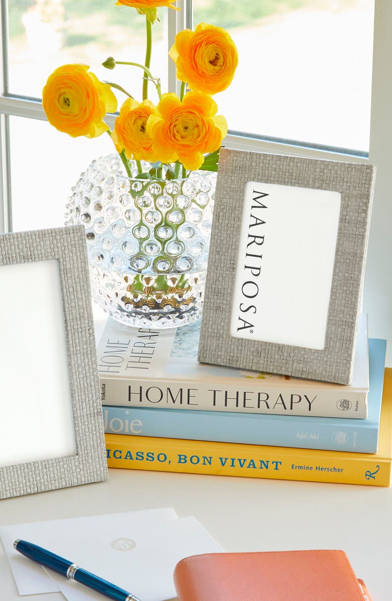 Mariposa Faux Grasscloth Frame, Alternate, color,