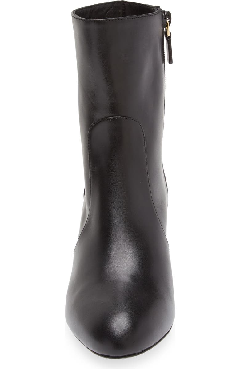 Stuart Weitzman Flareblock 60 Zip Bootie, Alternate, color,