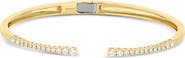 Bony Levy 18K Gold Audrey Diamond Open Bangle Bracelet (Online Trunk Show)