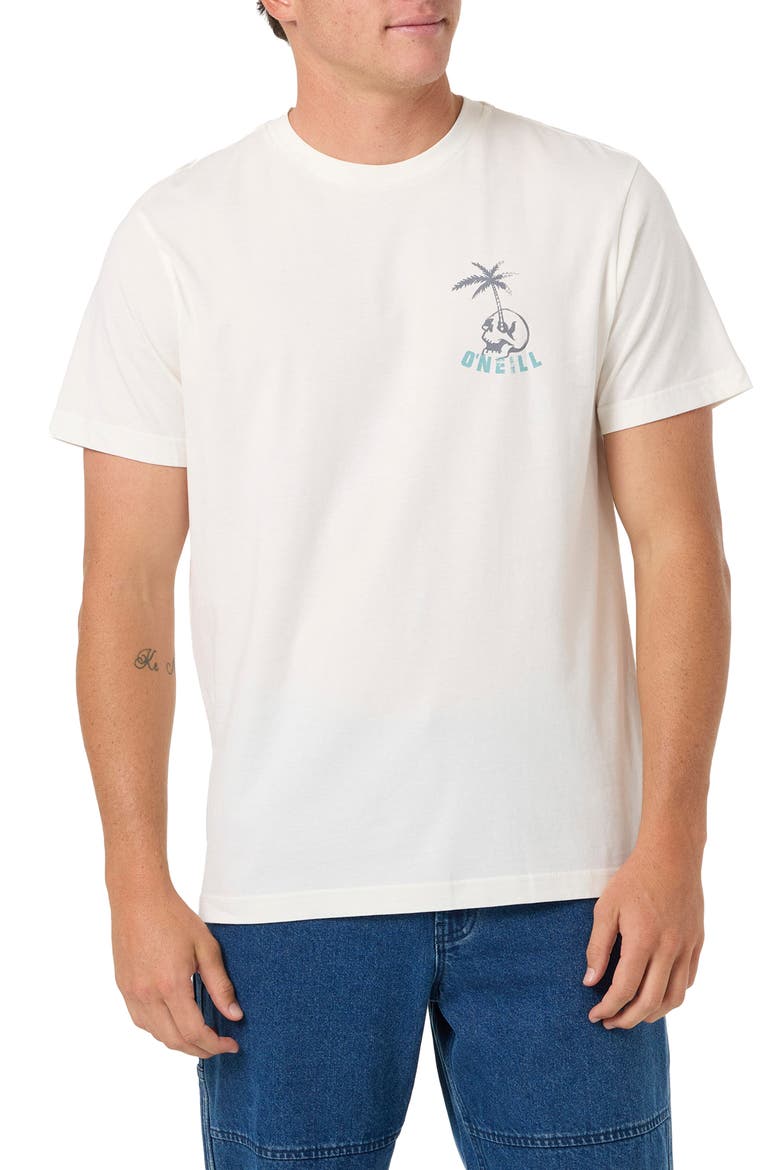 Cutback Classic Cotton Graphic T-Shirt, Main, color, TOFU