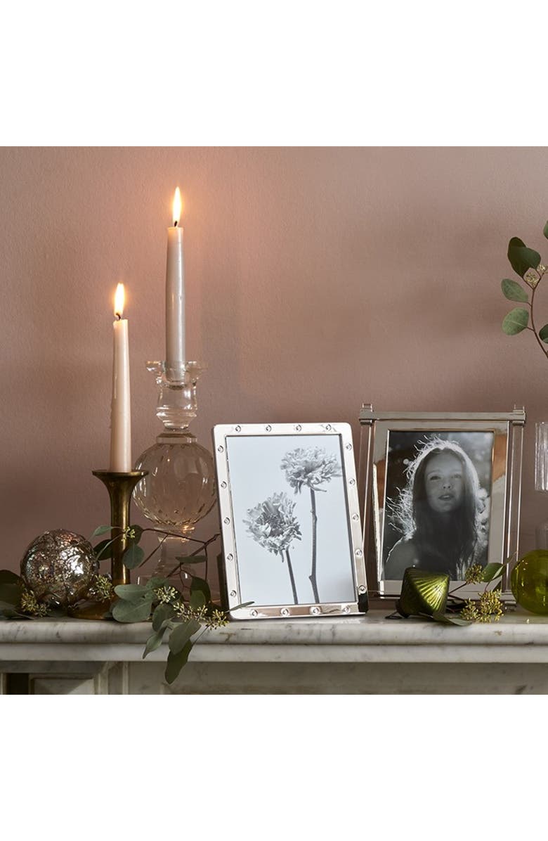 Addison Ross London Locket Silver Plated 4 x 6-Inch Picture Frame, Alternate, color, Silver