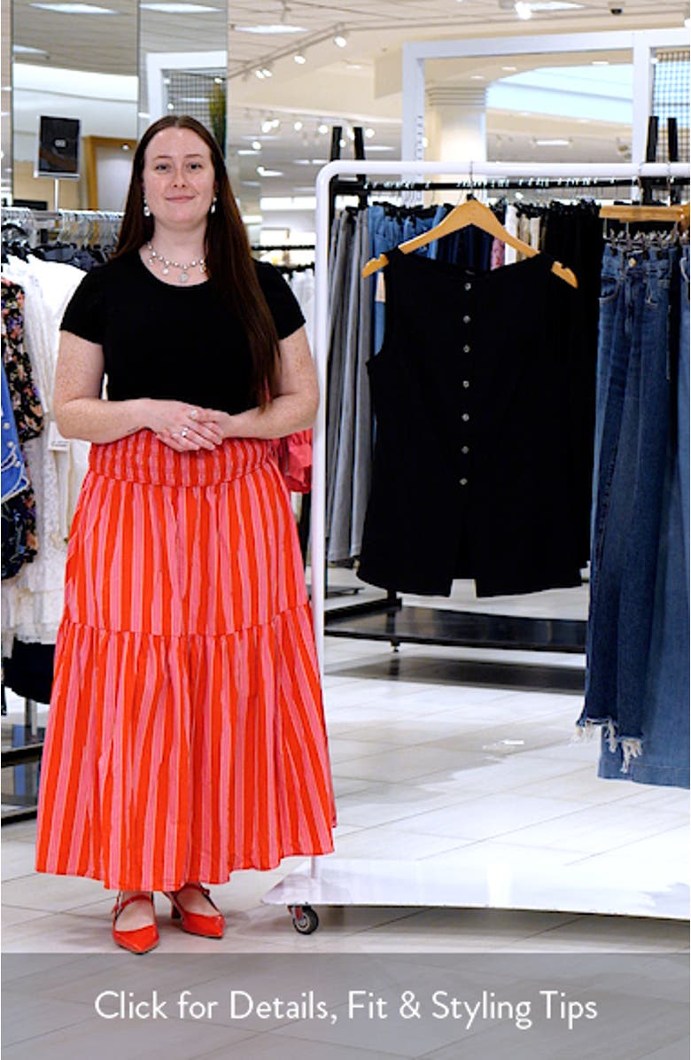 Sleeveless Longline Top, sales video thumbnail