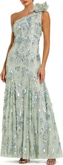 主役級の存在感を放つ Mac Duggal 3Dフラワー マーメイドドレス MAC DUGGAL 3Dフラワーロングドレス | Three Neko Shop