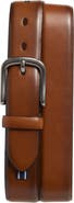 Original Penguin Derby Faux Leather Dress Belt