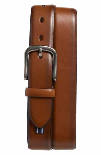 Derby Faux Leather Dress Belt