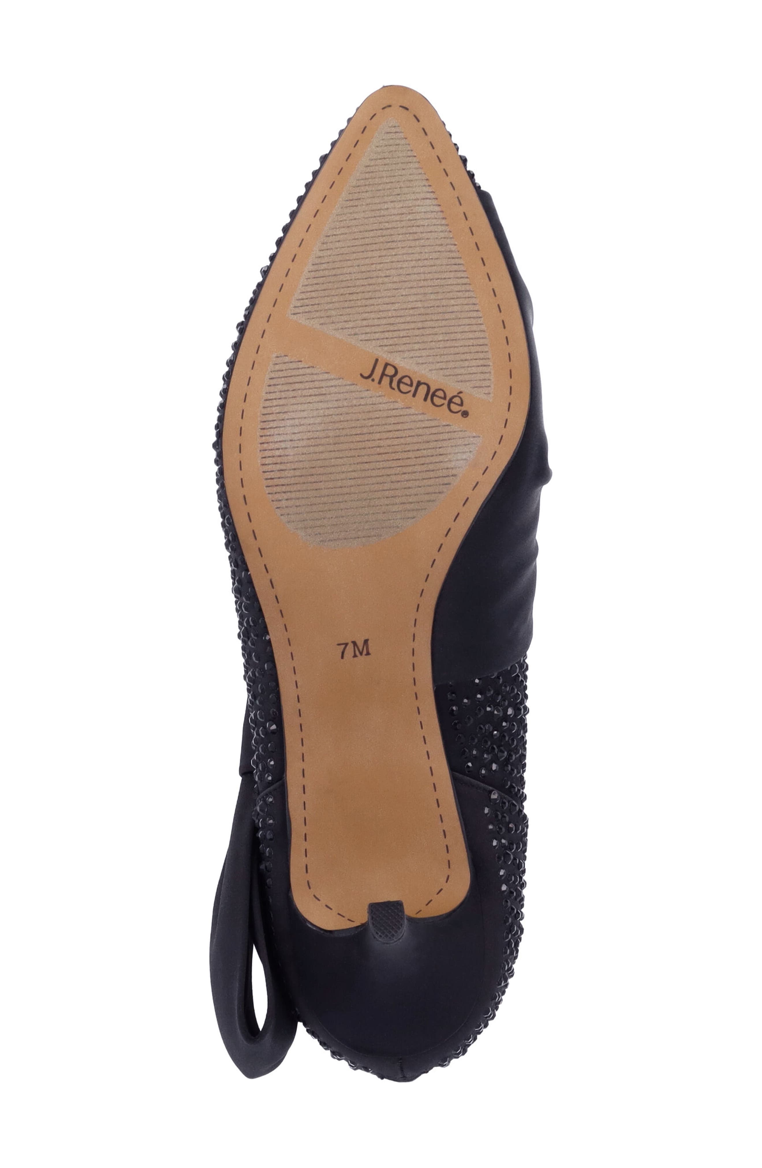 J. Reneé Elettra Pointed Toe Bootie, Alternate, color, Black