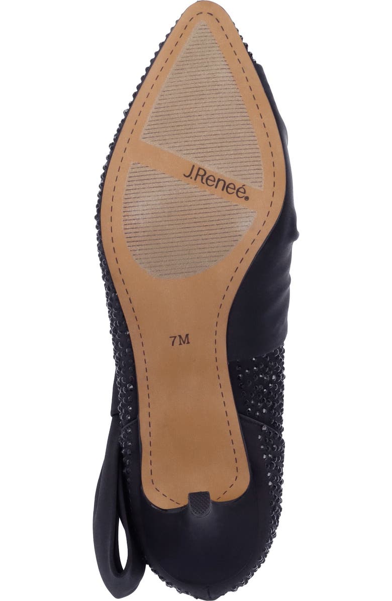 J. Reneé Elettra Pointed Toe Bootie, Alternate, color, Black