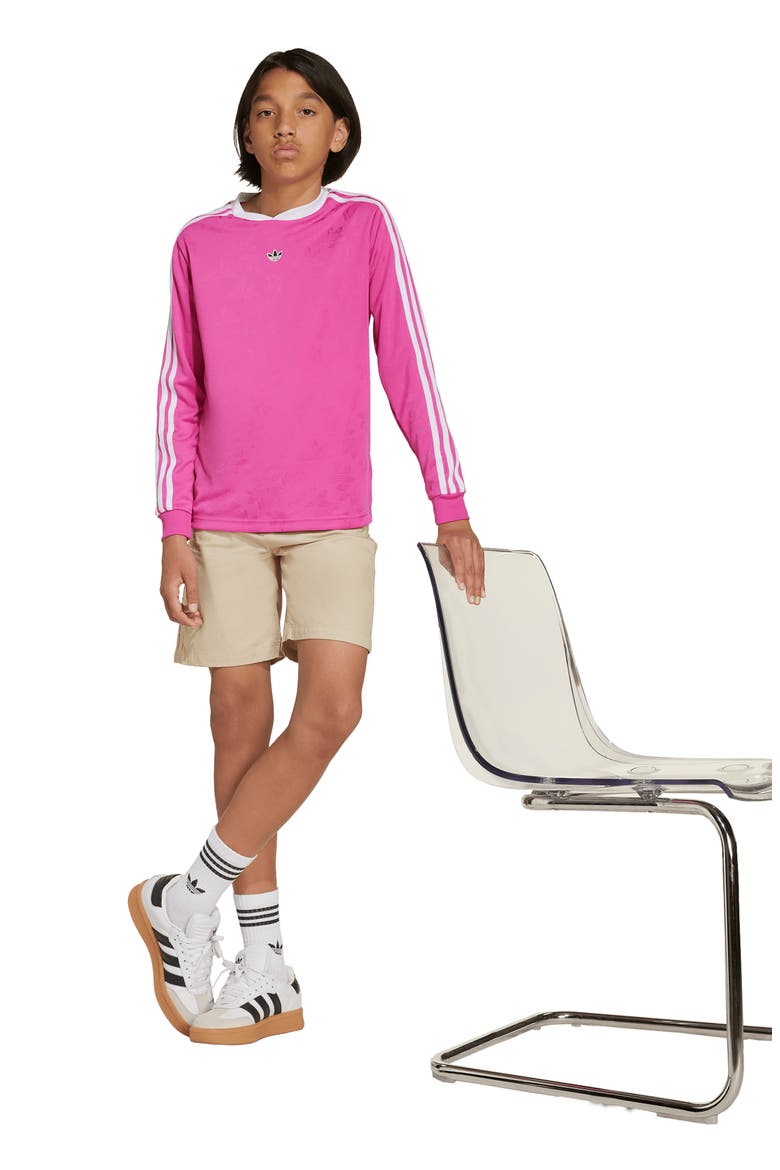 Kids' Cotton Twill Shorts, Alternate, color, STONE KHAKI