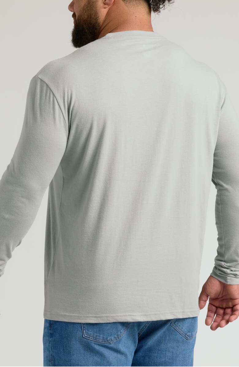 True Classic Classic Long Sleeve Crewneck T-Shirt, Alternate, color, Steel