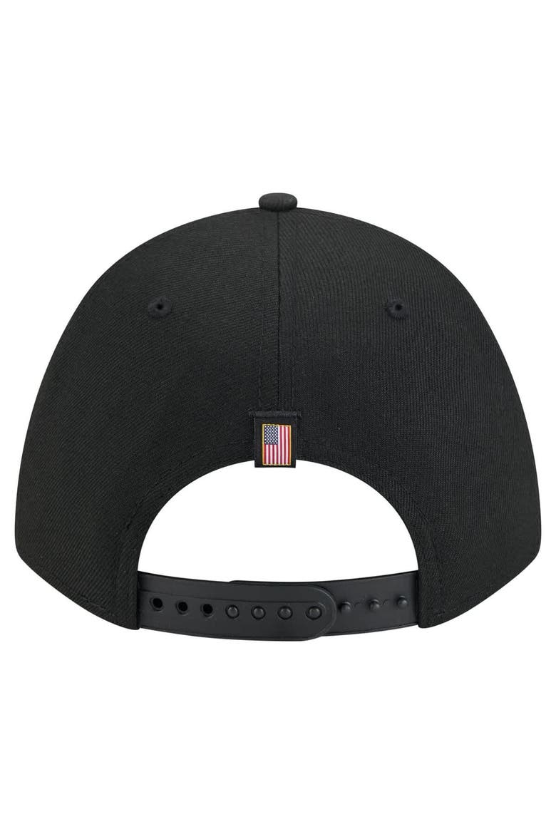 Men's New Era Black Arizona Diamondbacks American Flag 9FORTY M-Crown A-Frame Adjustable Hat, Alternate, color, Black
