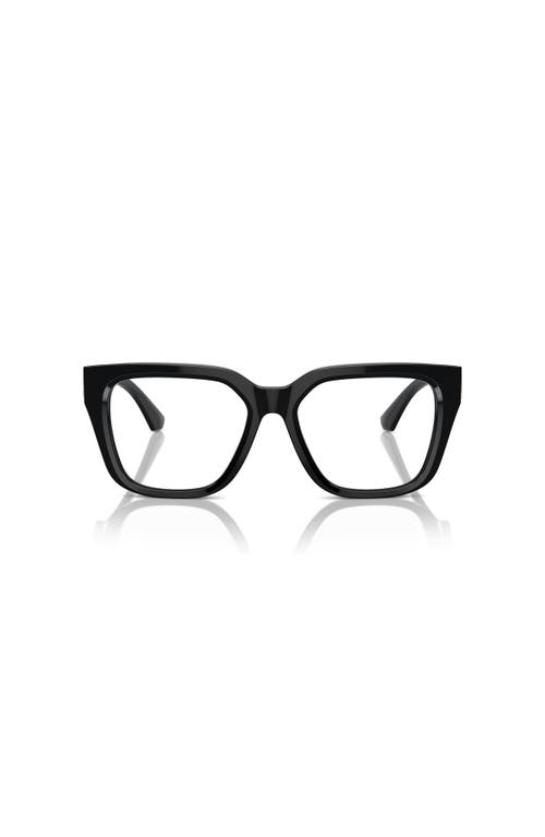 Burberry 51mm Square Optical Glasses In Black