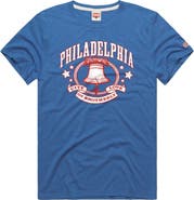 Homage Men's Homage Royal Philadelphia Phillies Tri-Blend Hyperlocal T-Shirt