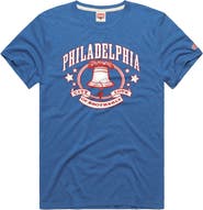 Homage Men's Homage Royal Philadelphia Phillies Tri-Blend Hyperlocal T-Shirt