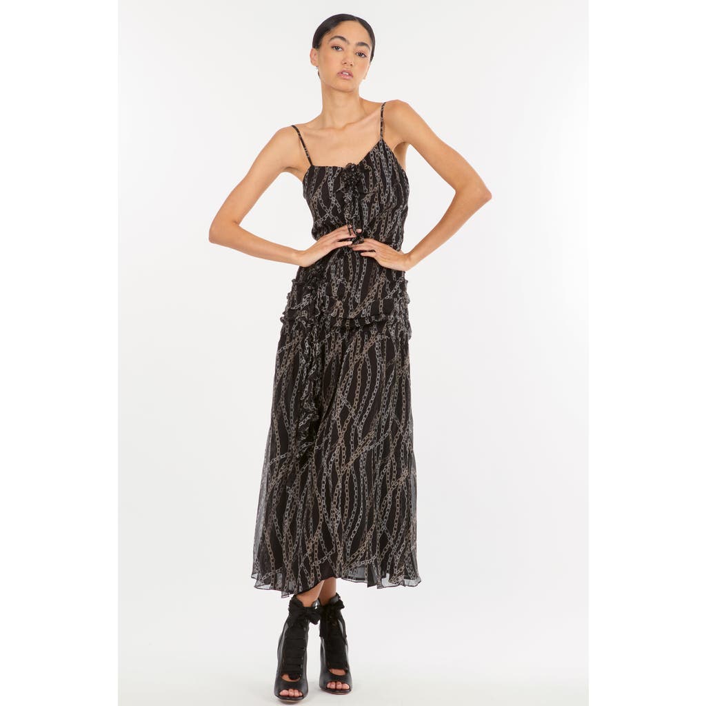 Secret Mission Mira Maxi Dress In Multi