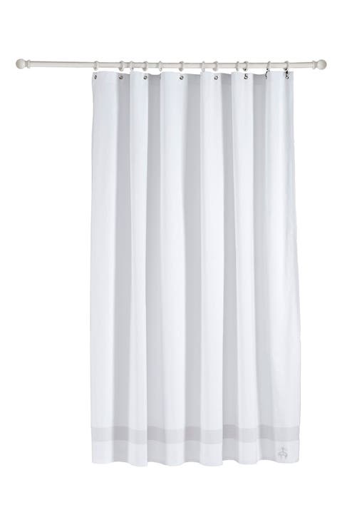 Ottoman Rolls Cotton Shower Curtain
