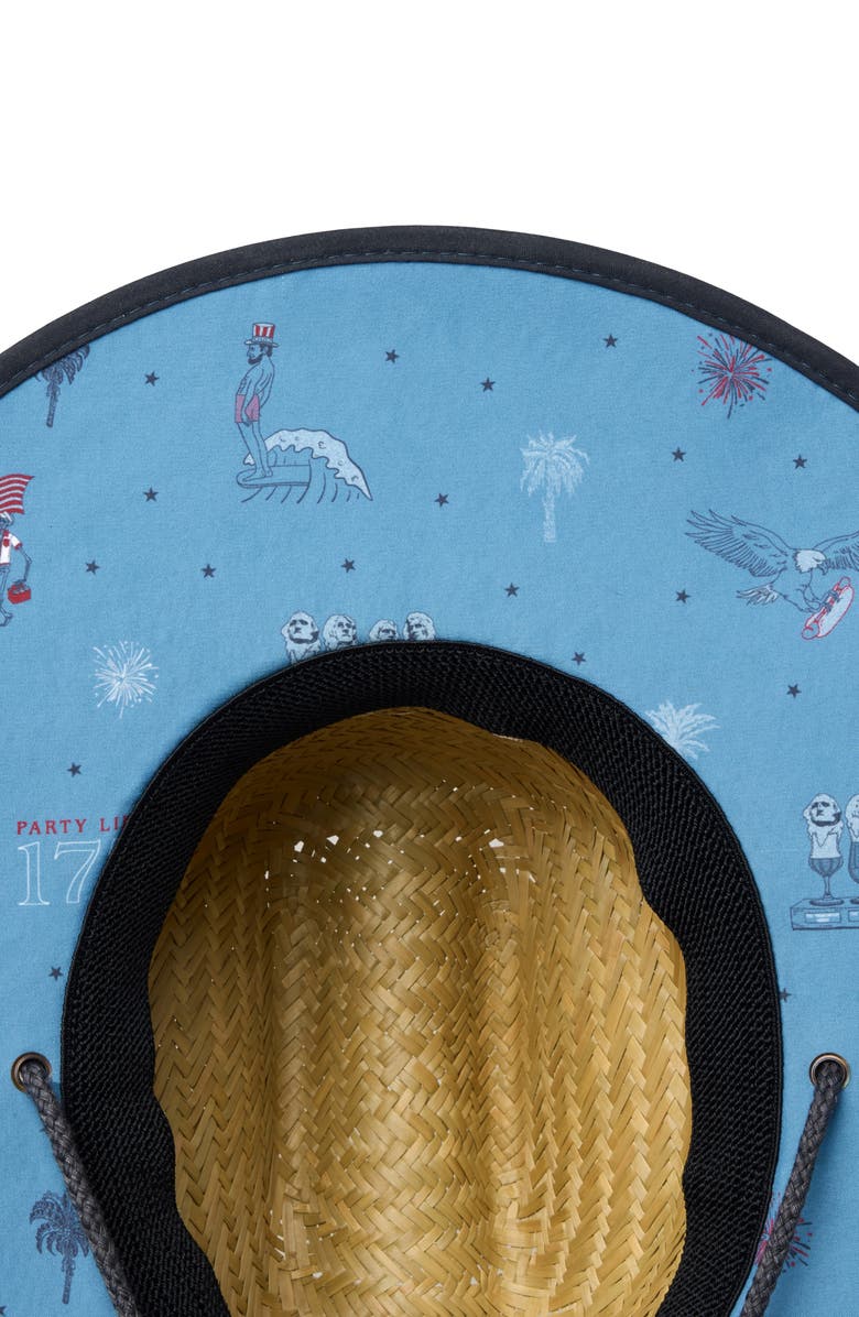 TravisMathew Beach Bash Straw Hat, Alternate, color, Straw