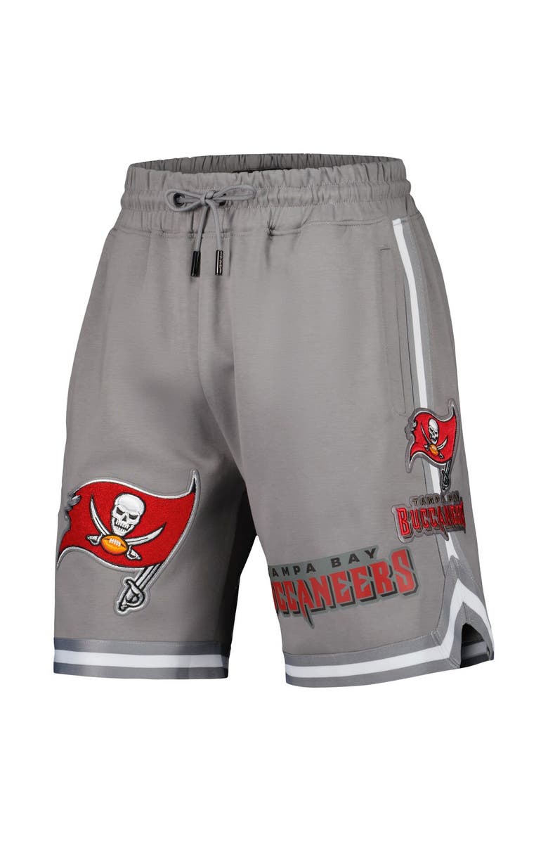 PRO STANDARD Men's Pro Standard Gray Tampa Bay Buccaneers Classic Chenille Shorts, Alternate, color, Gray