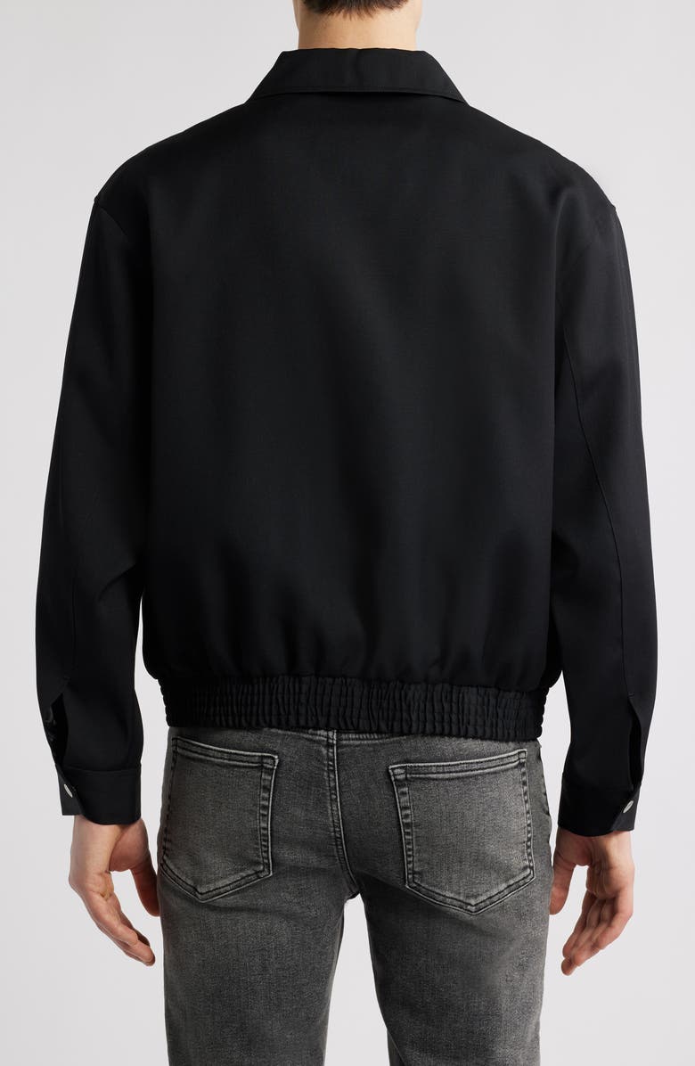 FRAME Wool Blouson Jacket, Alternate, color, 