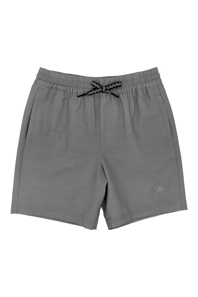 Kids' Buckle-Up Hybrid Shorts, Main, color, SMOKED GREY