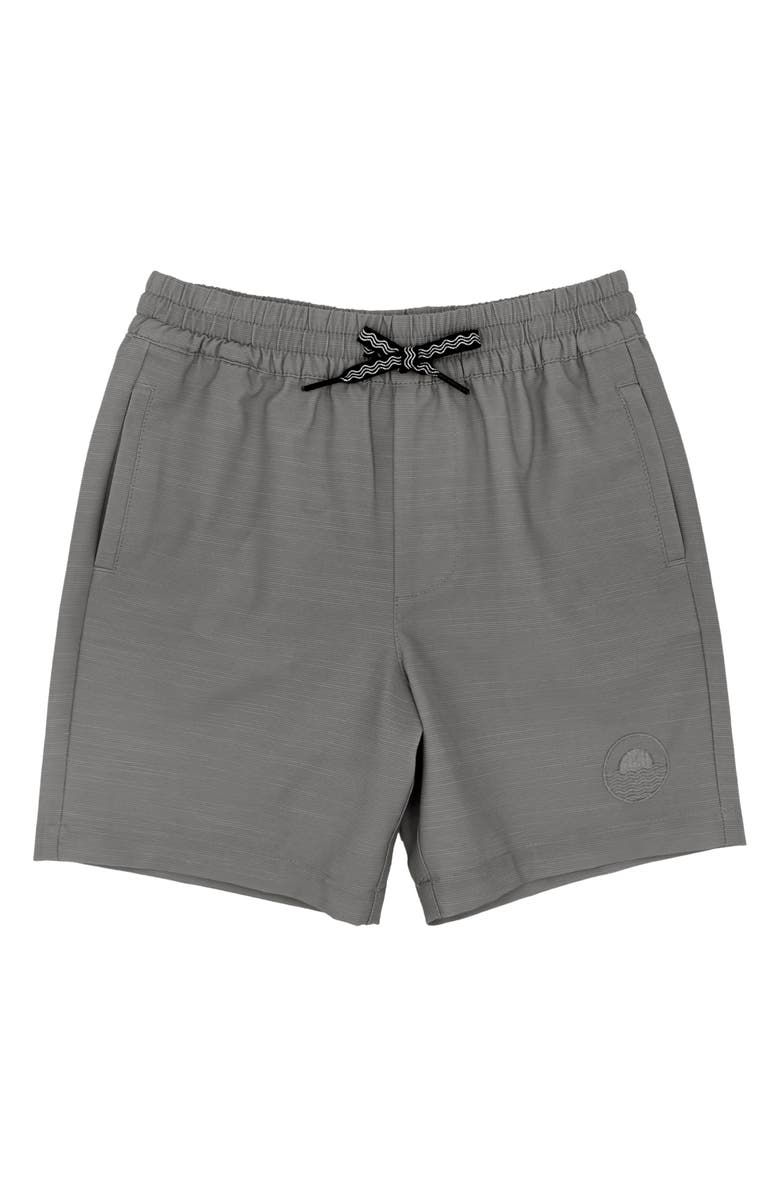 Feather 4 Arrow Kids' Buckle-Up Hybrid Shorts, Main, color, Smoked Grey