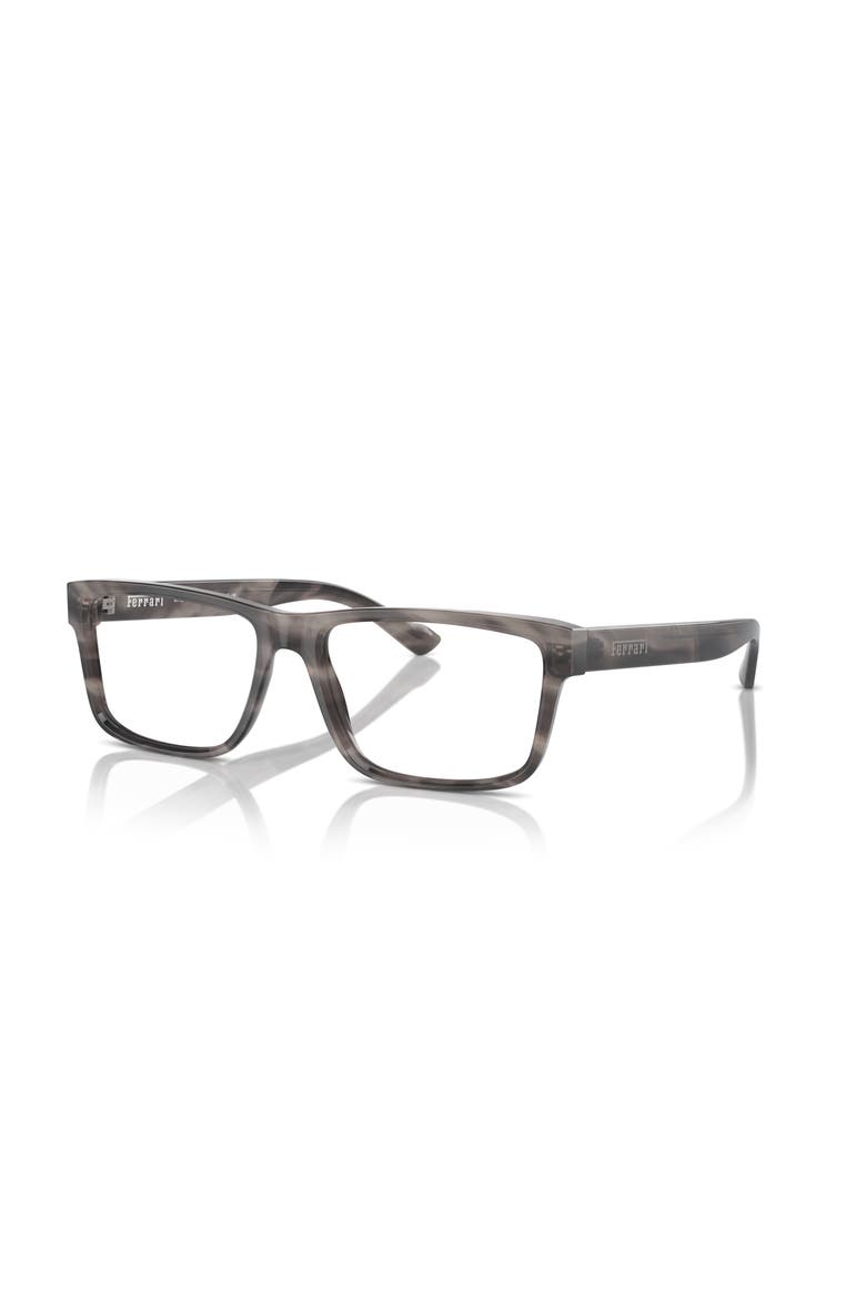 55mm Rectangle optical glasses, Main, color, Grey