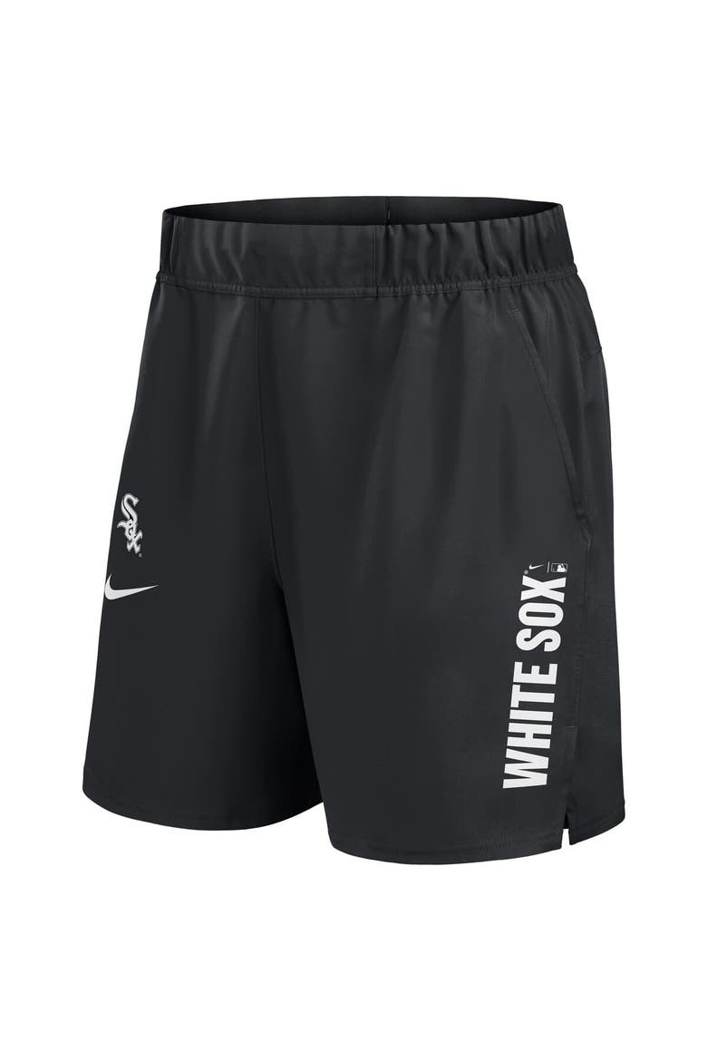 Men's Nike Black Chicago White Sox Woven Victory Performance Shorts, Alternate, color, Black