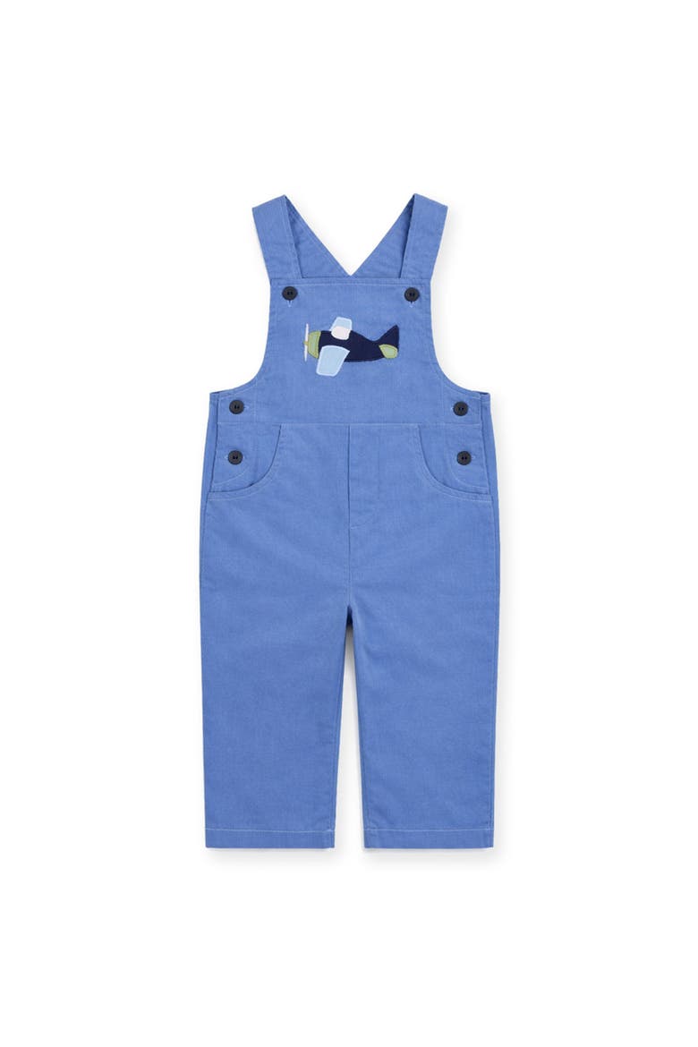 Corduroy Longall with Airplane, Main, color, Periwinkle Blue