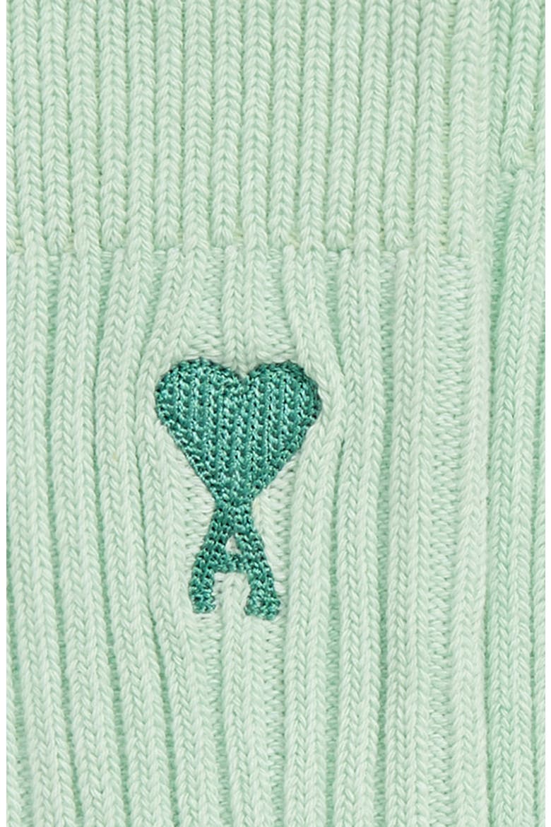Ami de Coeur Cotton Blend Socks, Alternate, color, AQUA