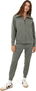 Pact Organic Cotton CloudKnit Zip Jacket