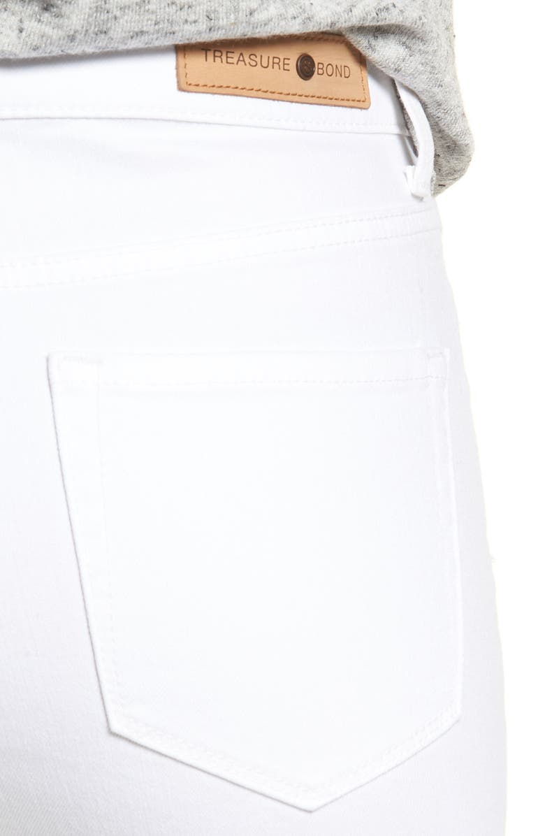 Treasure & Bond Charity High Waist Crop Skinny Jeans, Alternate, color, 
