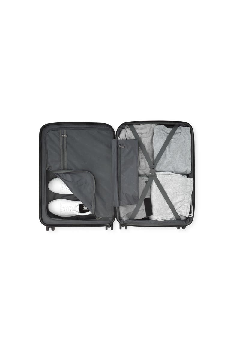 Wellington Hardside Medium Luggage with TSA Lock, Alternate, color, Pewter