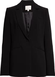 Cinq à Sept Karlie One Button Blazer