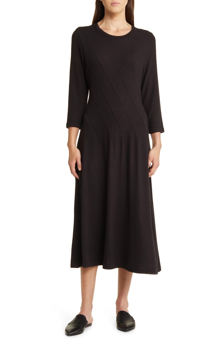 Masai Copenhagen Nafua Long Sleeve Midi Dress, Main, color,