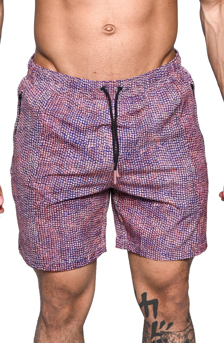 Maceoo LionBeachSand Swim Trunks, Main, color,