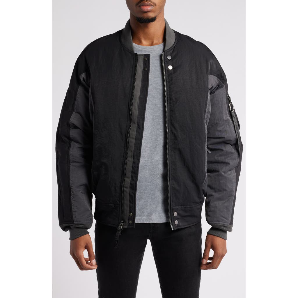 Alpha Industries Down Insulated MA-1 Flight Jacket in Black  product