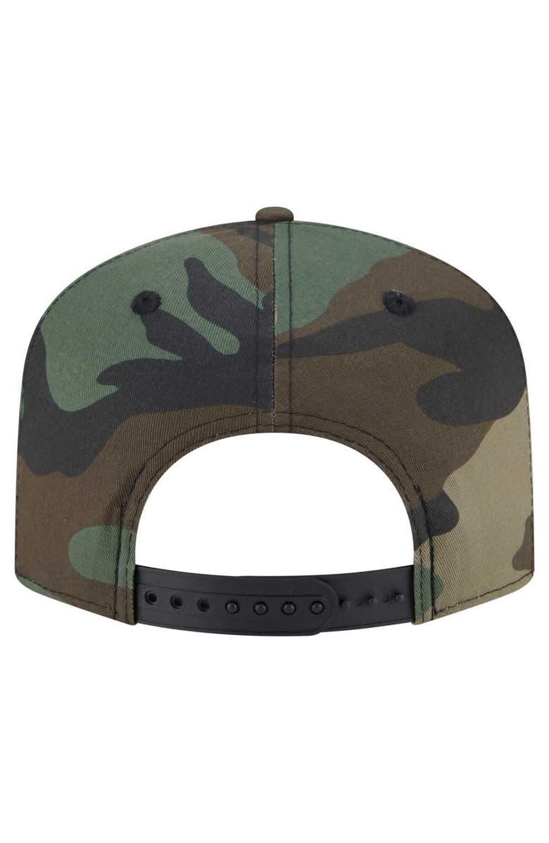 New Era Men's New Era Camo Philadelphia Eagles Woodsy 9FIFTY Snapback Hat, Alternate, color, Camo