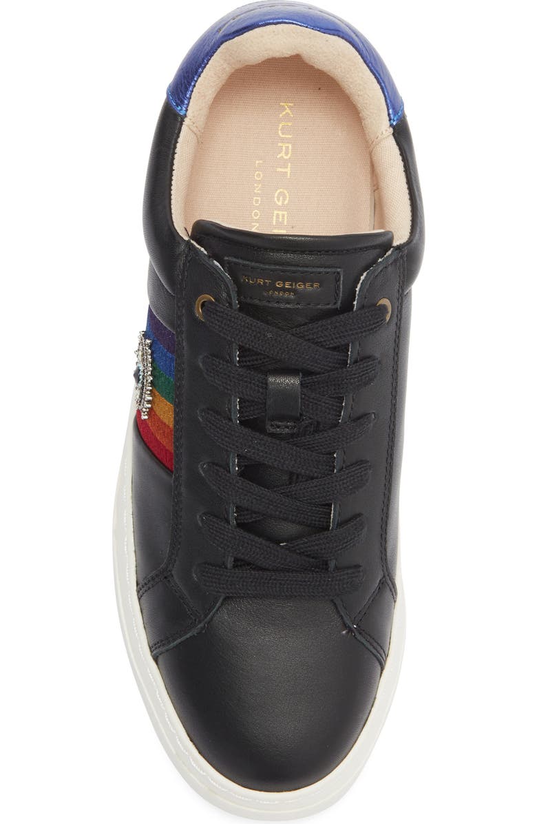 Kurt Geiger London Brixton Sneaker, Alternate, color, Black