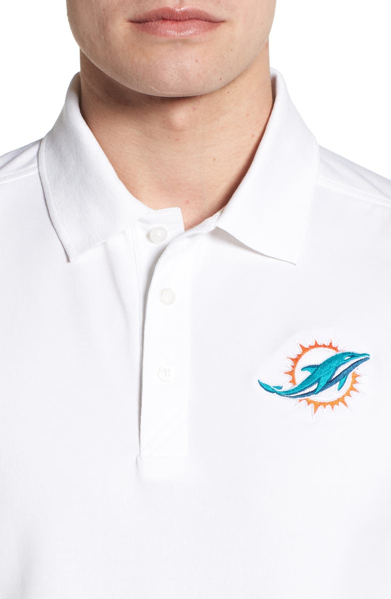 Cutter & Buck Miami Dolphins - Advantage Regular Fit DryTec Polo, Alternate, color, 