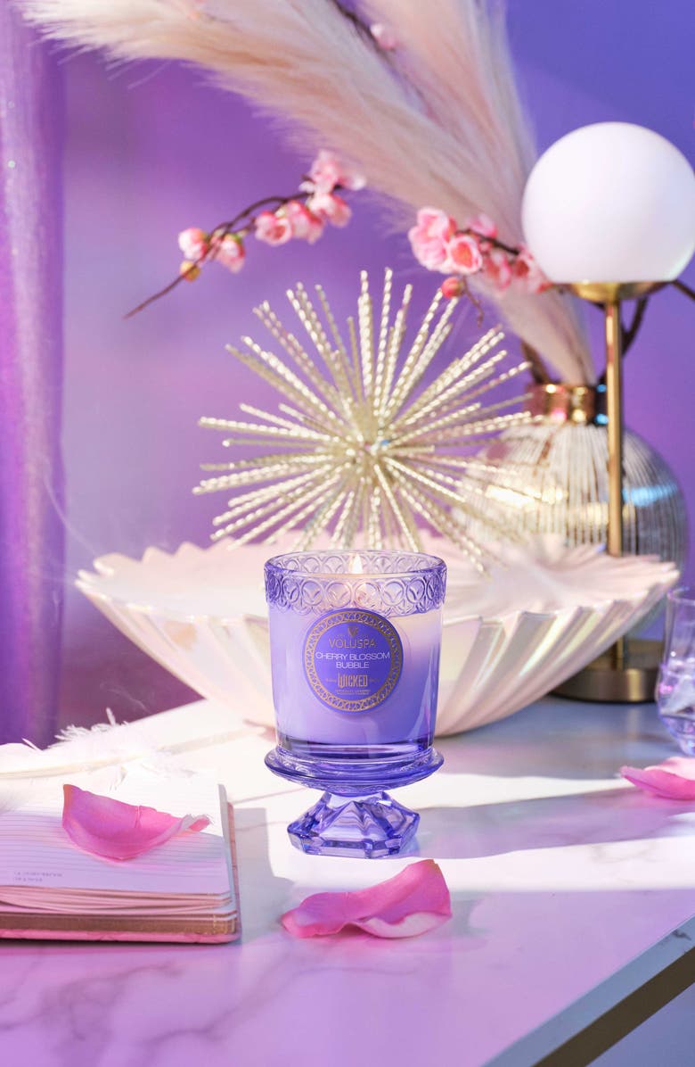 Voluspa Wicked Collection Cherry Blossom Bubble Candle, Alternate, color, 