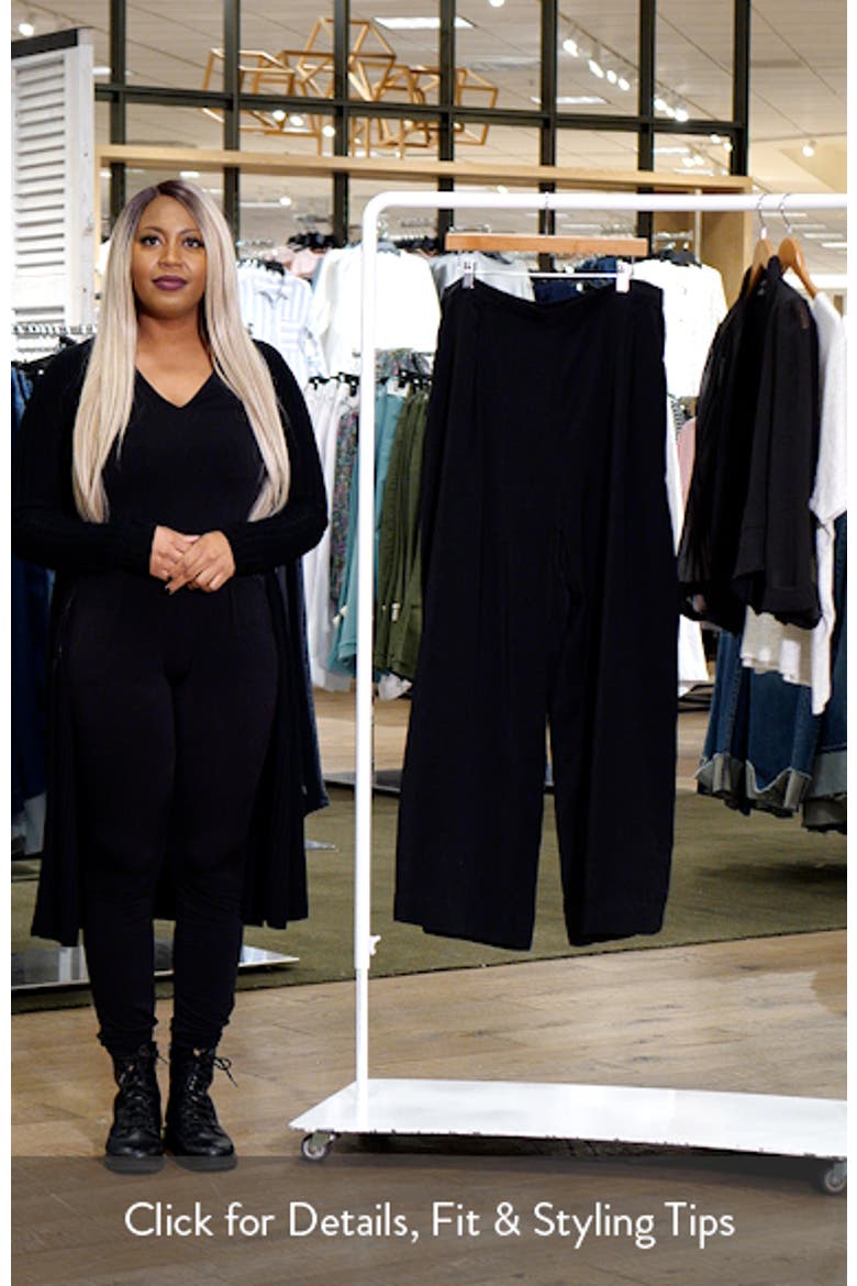 Brigitta Pull-On Wide Leg Pants video