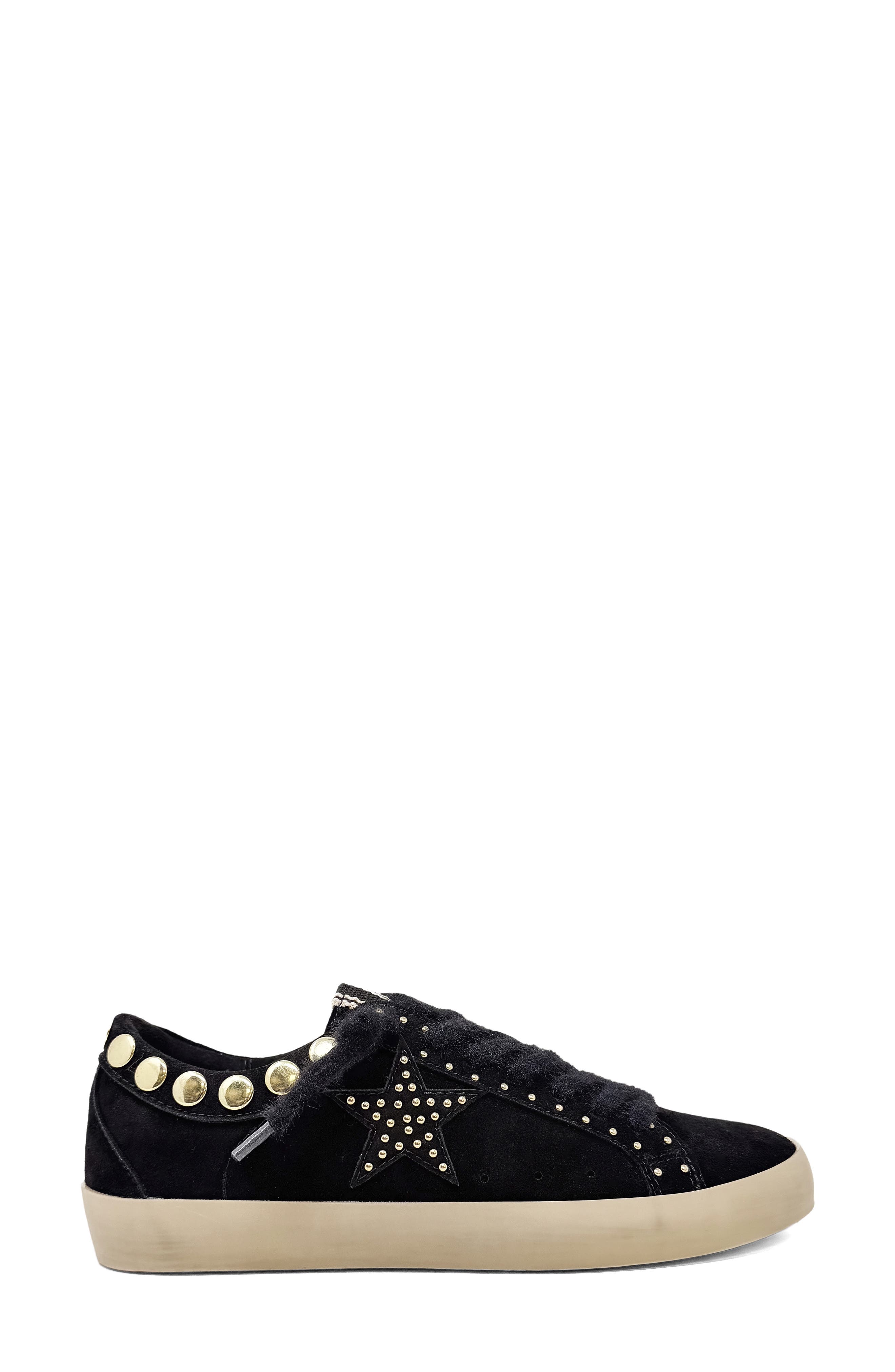SHUSHOP Pandora Studded Low Top Sneaker, Alternate, color, 