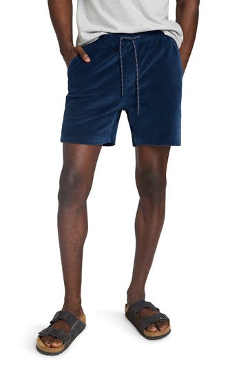 Faherty Men's Drawstring Cord Shorts In Spring Navy